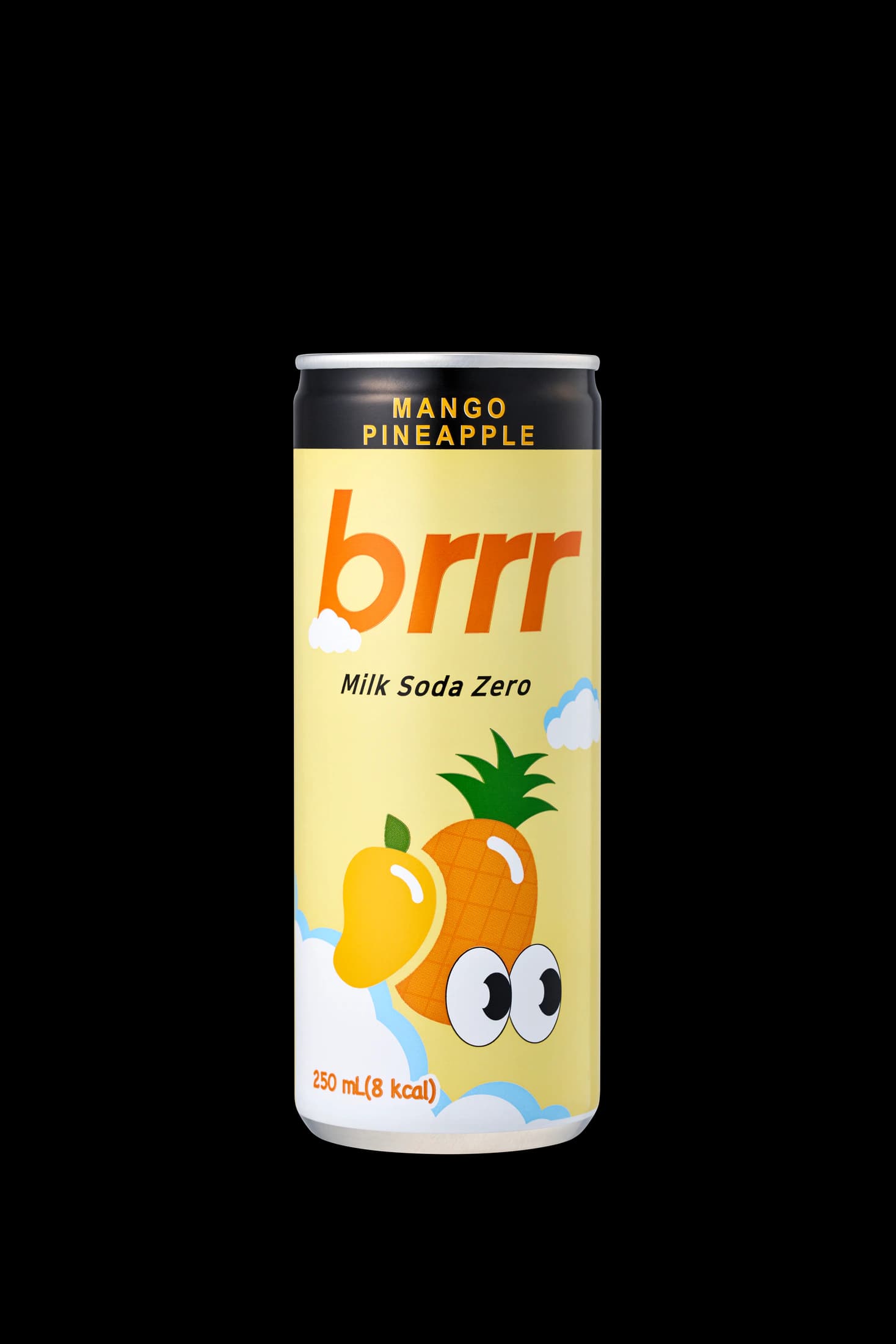 Brrr Milk Soda Zero Manga & Abacaxi
